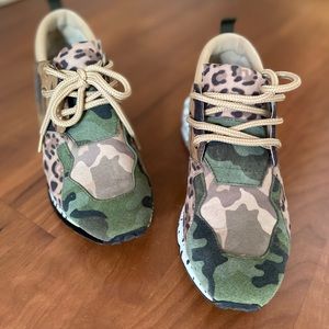 Steve Madden CLIFF Sneakers Camo and Leopard